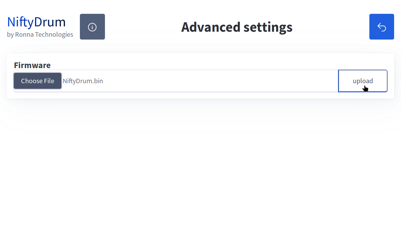 Firmware Update (Light Mode)